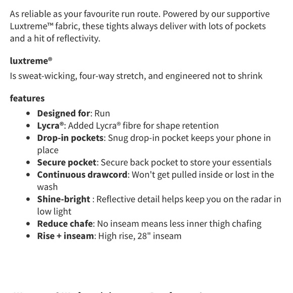 Lululemon | size 4 | swift speed HR tight 28” - Picture 6 of 15